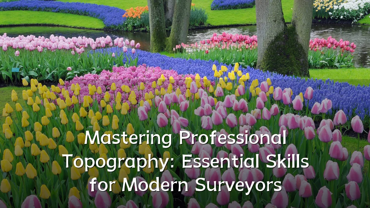 Mastering Professional Topography: Essential Skills for Modern Surveyors